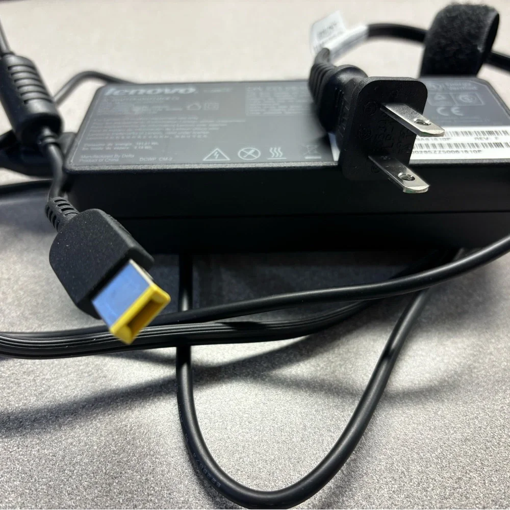 {Lenovo} Lenovo Black Power Cord AC Adapter Model ADLX90NDC2A laptop charger